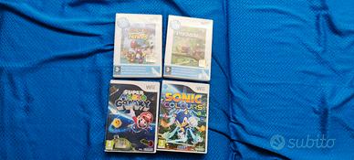 set da 4 giochi per Nintendo Wii