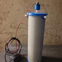 Reattore ad alghe artigianale