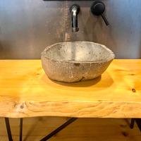 Lavabo in pietra resina