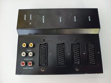 Commutatore audio video SCART 3 ingressi