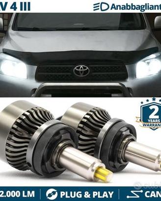 Kit LED H11 per TOYOTA RAV4 3 Luci Bianco Puro