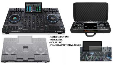 Console DJ DENON 4+ Deck Saver + BORSA + PELLICOLA