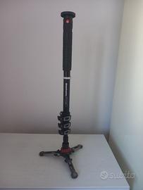 Monopiede Manfrotto MVMXPROA4 base fluida