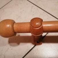 Bastone in legno per tende