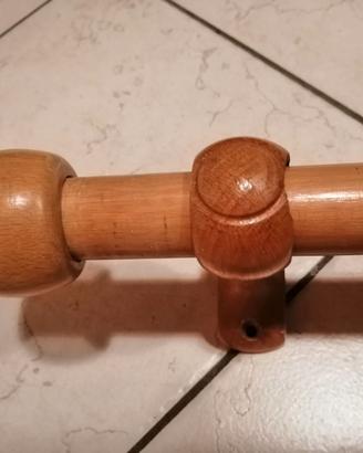 Bastone in legno per tende