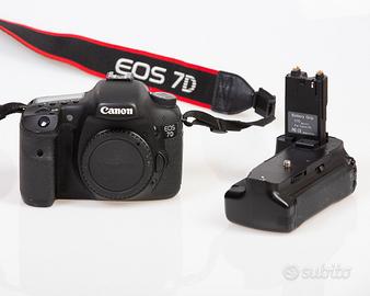 Canon EOS 7D Grip memorie
