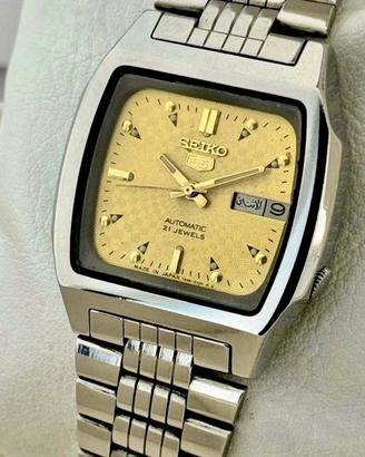 Orologio Uomo Seiko 5 Automatico Vintage 1983