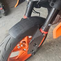 Parafango anteriore KTM Duke 390 gen3 2024 in fibr
