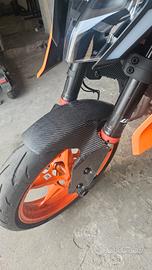 Parafango anteriore KTM Duke 390 gen3 2024 in fibr