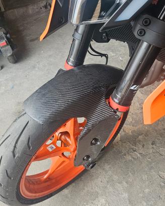 Parafango anteriore KTM Duke 390 gen3 2024 in fibr