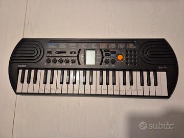 Casio SA-77 Tastiera Mini - Grigia, 44 Tasti