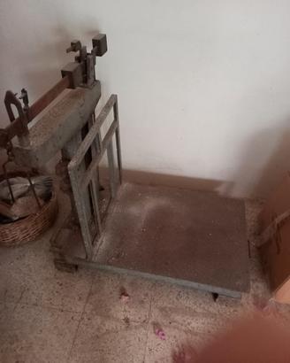 Bilancia a bascula agricola