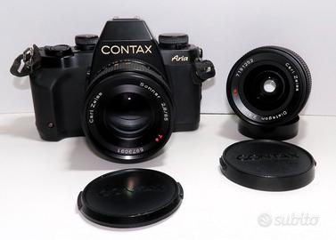 Contax ARIA +contax zeiss 28 mm f2.8 + 85 f2.8