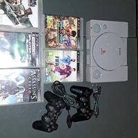 ps1 usata .più 5 giochi ps3 più 2 controller