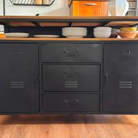 Isola bar per cucina stile loft