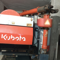 Mini mietitrebbia cingolata Kubota