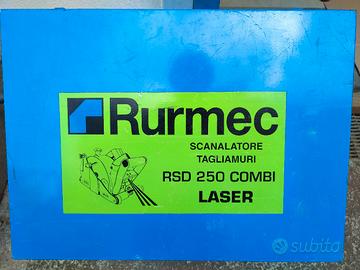 scanalatrice rurmec RSD 250 combi laser