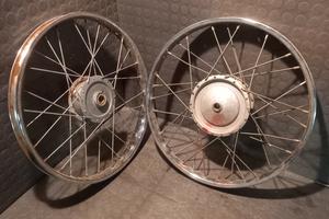 Coppia cerchi piaggio ciao