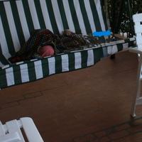 Sedie da giardino pieghevoli in resina