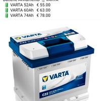 Batterie varta