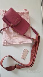 Porta cellulare Coccinelle tracolla