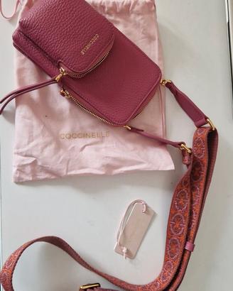 Porta cellulare Coccinelle tracolla