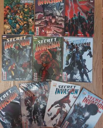 Secret invasion Marvel completa con speciali