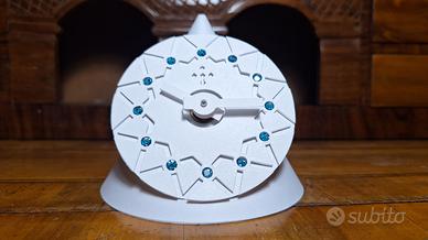 Origami orologio con cristalli