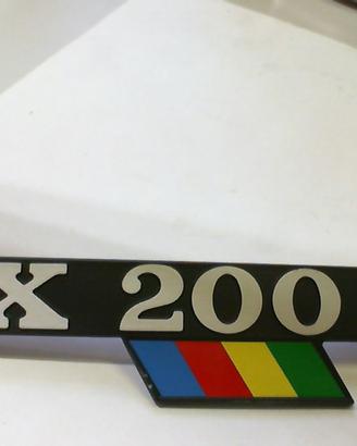 TARGHETTA PX 200 E ARCOBALENO VESPA PIAGGIO 198183