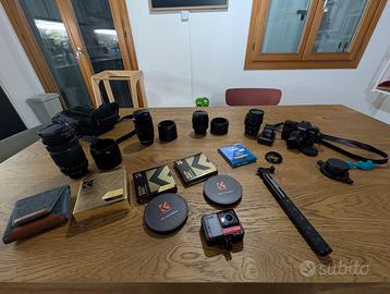 FUJI Xt30 II -obiettivi -accessori- insta360one rs