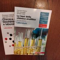 Libri di laboratorio chimica analitica e organica 