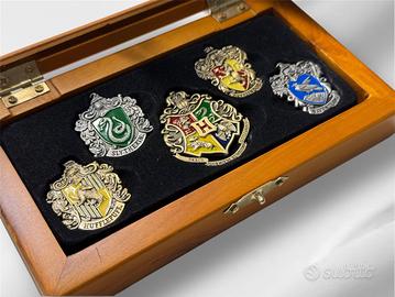 Set di 5 Spille Harry Potter - Case Hogwarts