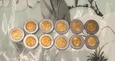 Monete da 500 lire