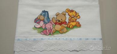 lenzuolino culla, carrozzina 