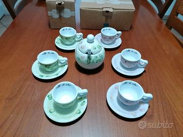 Thun tazzine caffè al volo Cuori In Fiore