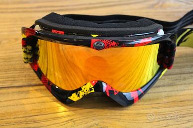 Maschera motocross Dragon lente a specchio