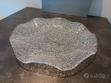 Piatto vetro centrotavola