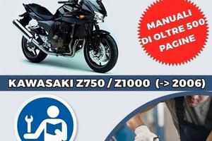 Manuali Officina USB Kawasaki Z750 e  Z1000