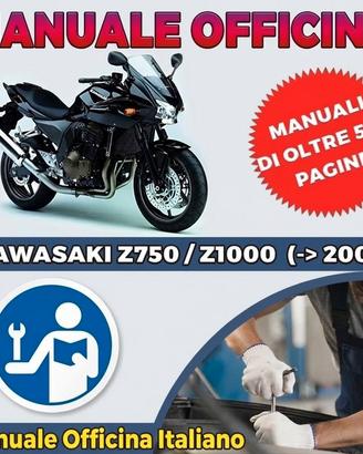 Manuali Officina USB Kawasaki Z750 e  Z1000