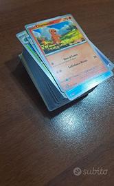 lotto 150 carte pokemon comuni + holo reverse