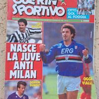 Rivista Guerin Sportivo "Nasce la Juve anti Milan"