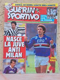 Rivista Guerin Sportivo "Nasce la Juve anti Milan"