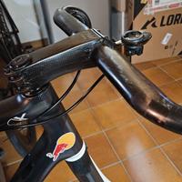 THM Attacco manubrio + piega/manubrio AX Lightness