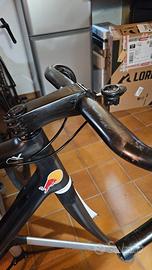 THM Attacco manubrio + piega/manubrio AX Lightness