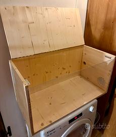 Terrario fatto in casa 80x40x40cm