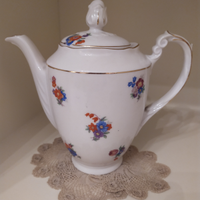 Caffettiera ceramica e tazzine