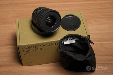 Sigma 15mm F1.4 (Fuji X) DC Contemporary 