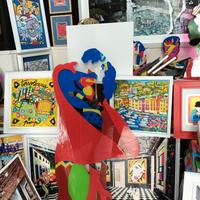 Marco Lodola Interstellar kiss scultura da parete 