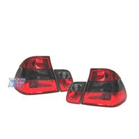 FANALI BMW E46 98-01 ROSSO AFFUMICATO