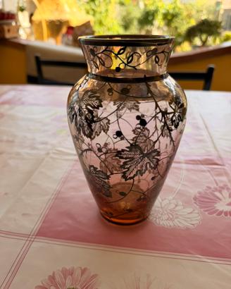 Vaso Murano Argento Vintage